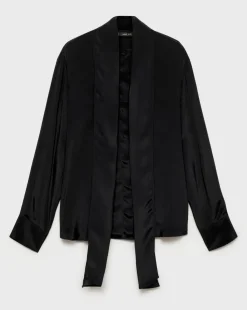 Mango Noemi Satin Blouse