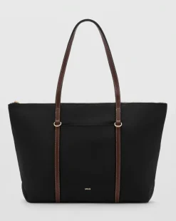 Mango Nylon Shopper Tote Bag