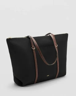 Mango Nylon Shopper Tote Bag