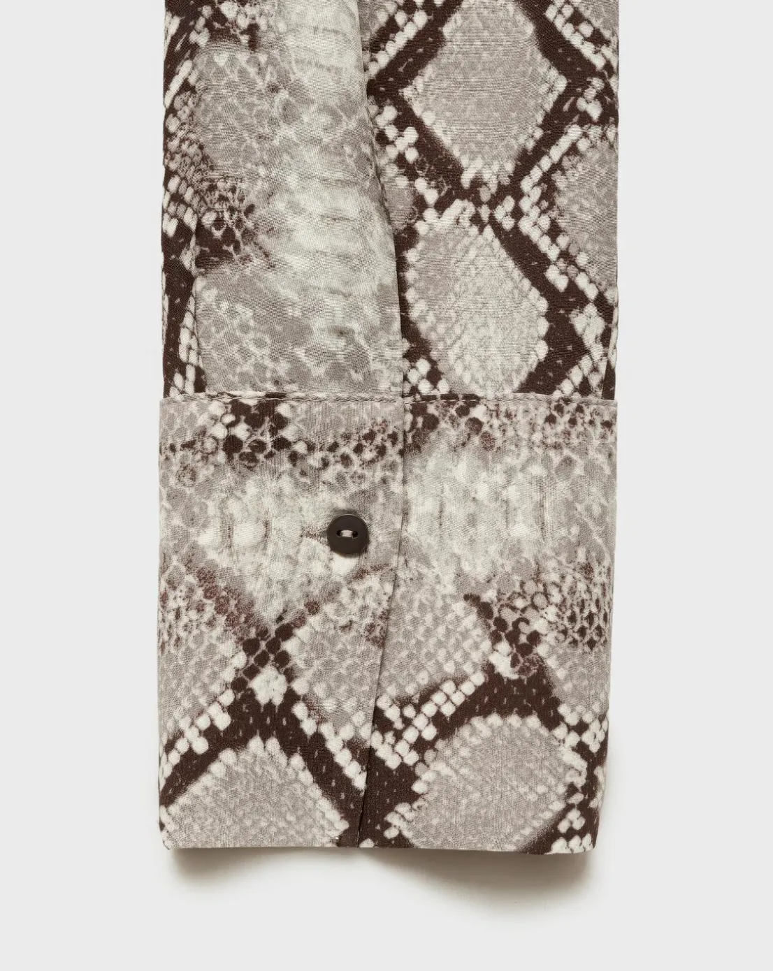 Mango Serpi Snake Print Shirt