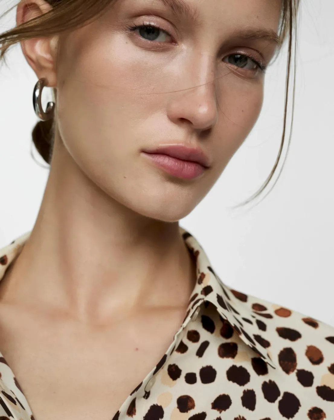 Mango Spot Printed Shirt