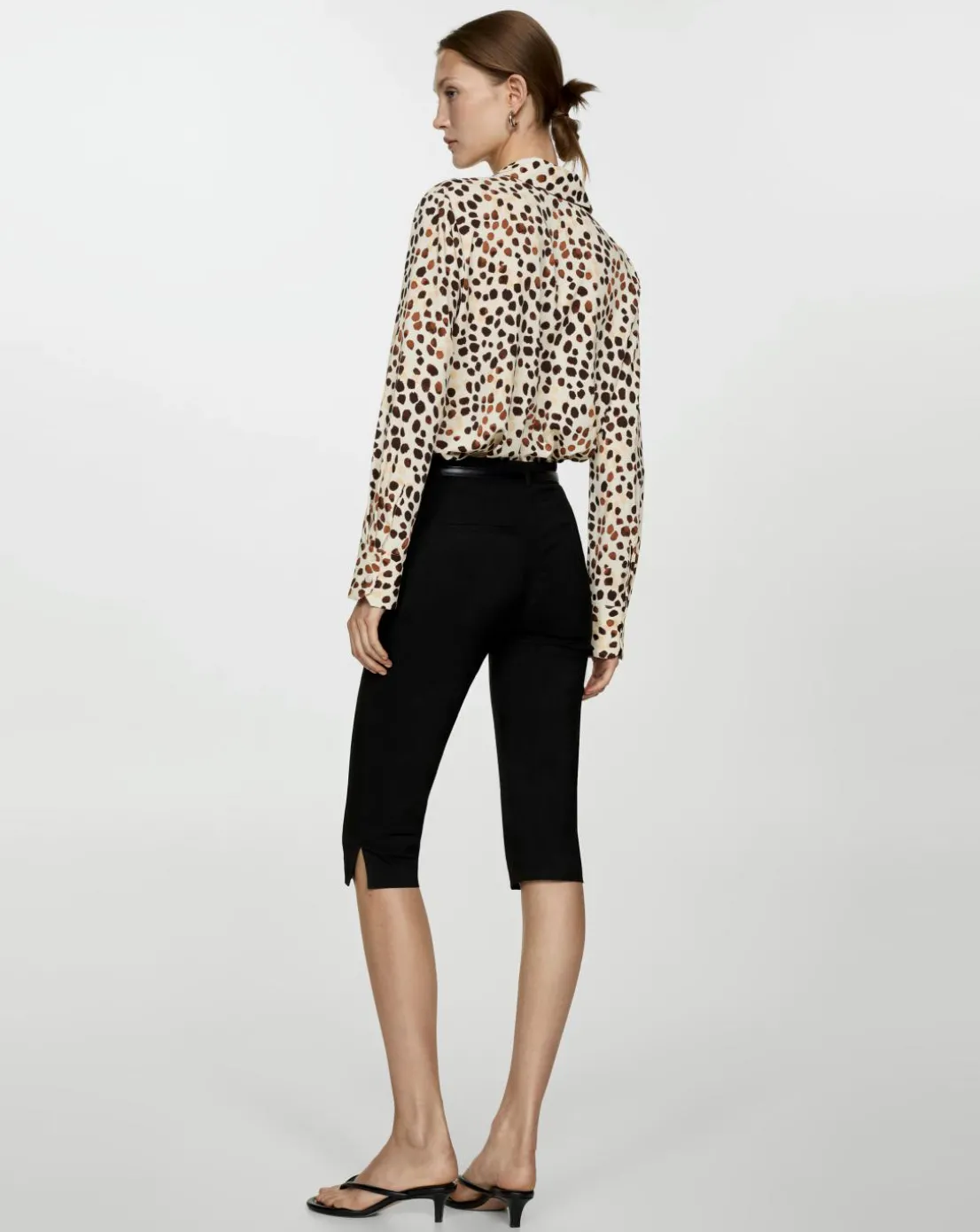 Mango Spot Printed Shirt