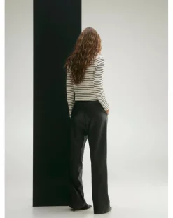 Mango Striped Knit Cardigan