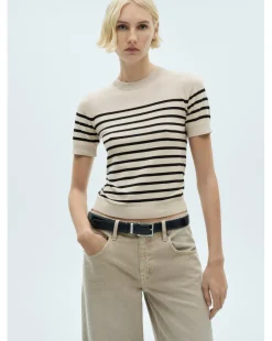 Mango Striped Sweater