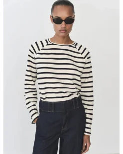 Mango Striped Timon Sweatshirt