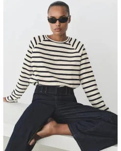 Mango Striped Timon Sweatshirt