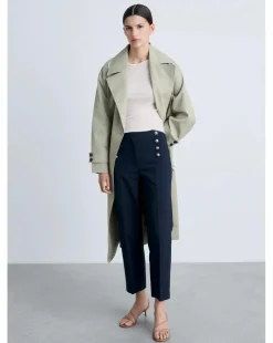 Mango Trouser Botones