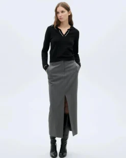 Mango Verta Contrasting Sweater