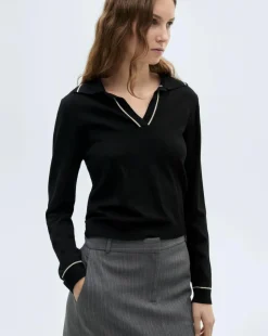 Mango Verta Contrasting Sweater