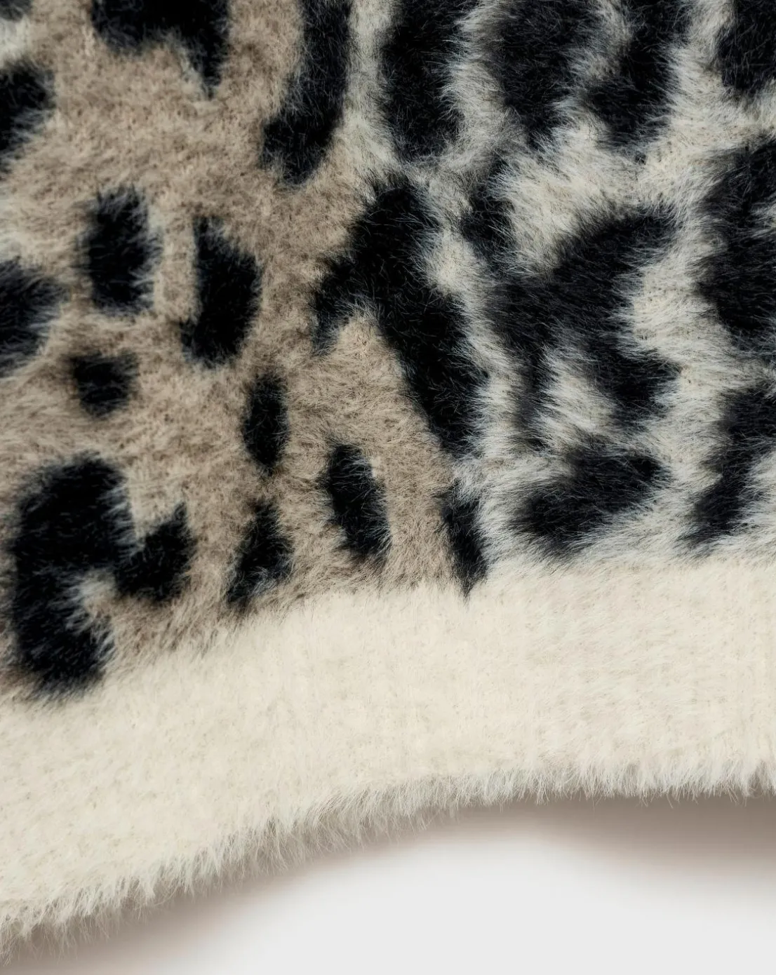 Mango Wild Animal Print Sweater