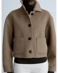 Mango Wool Jacket with Pockets