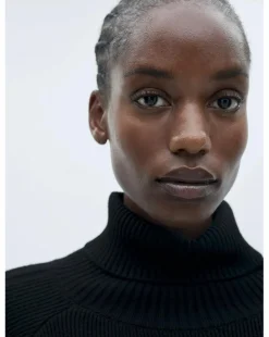 Mango Zambu Roll Neck Dress