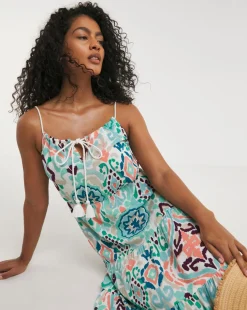 Maxi Tiered Beach Dress