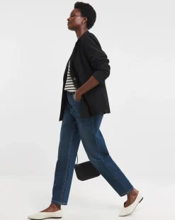 Mid Blue Boyfriend Jeans