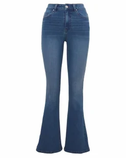 Mid Blue High Waist Super Soft Bootcut Jean