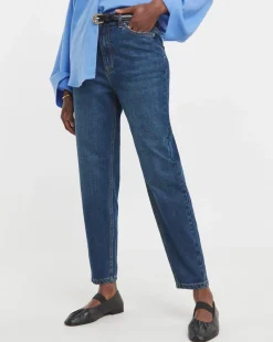 Mid Blue Mom Jeans