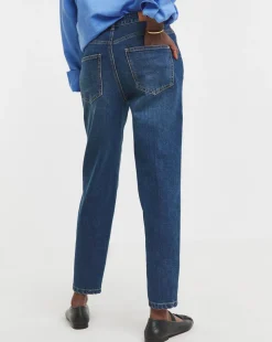 Mid Blue Mom Jeans
