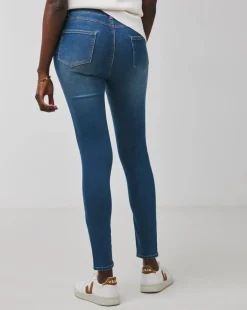 Mid Blue Stretch Skinny Jeggings
