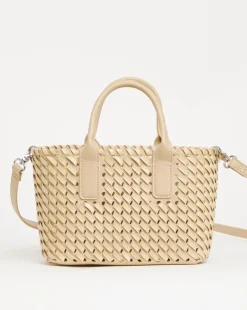 Mini Weave Tote Bag