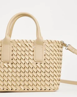 Mini Weave Tote Bag