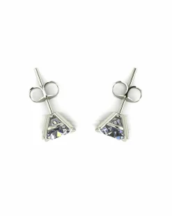 Moissanite 2ct Total 9ct gold Stud Earrings