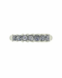 Moissanite 9ct White Gold 0.85ct total Eternity Ring