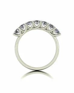 Moissanite 9ct White Gold 1ct total Eternity Ring