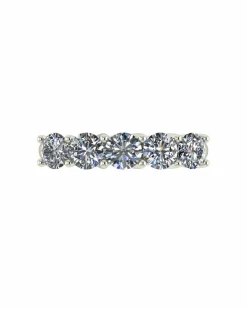 Moissanite 9ct White Gold 1.25ct total Eternity Ring