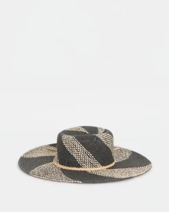 Mono Swirl Sun Hat