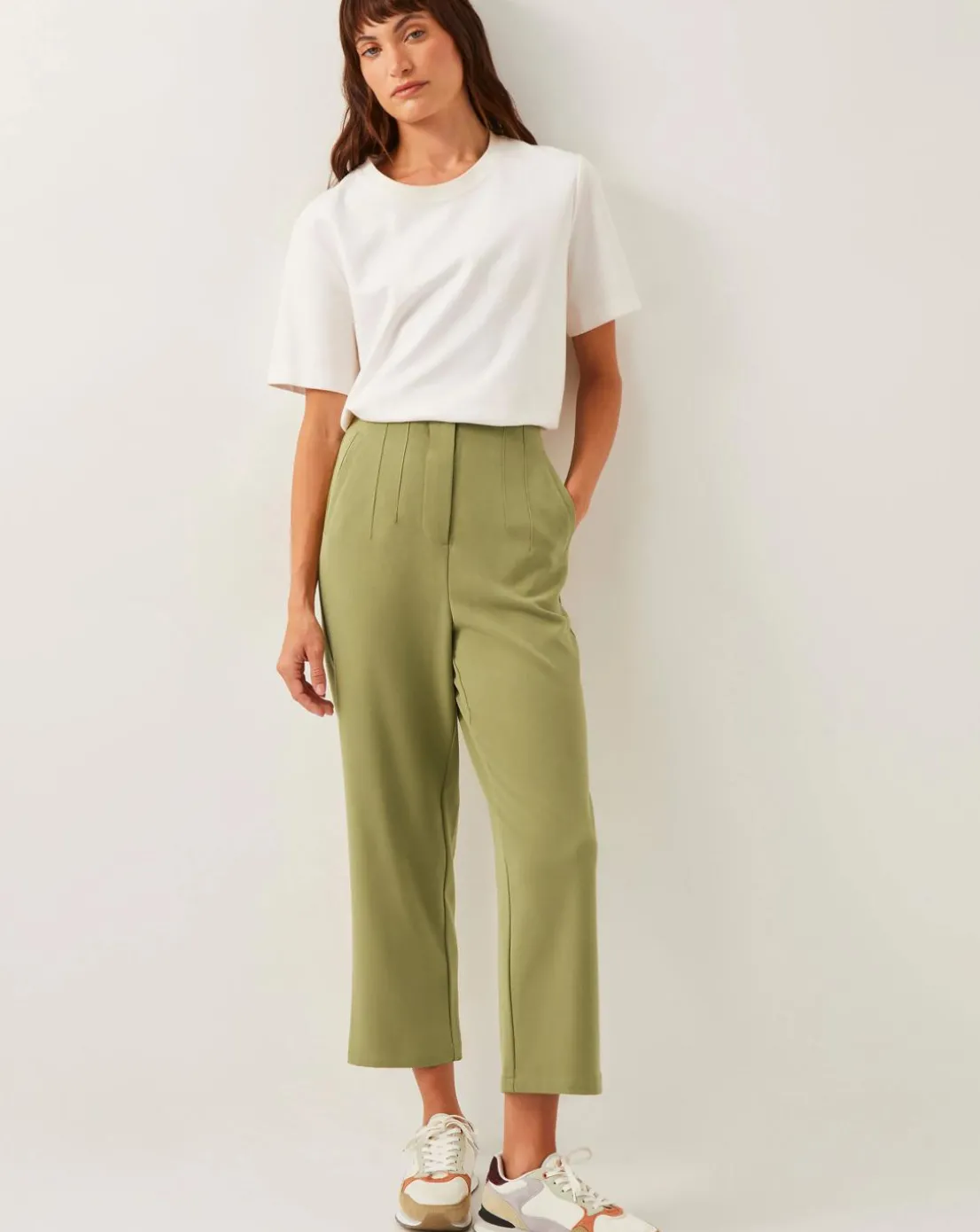 Monsoon Adeline High-Waisted Suit Trousers