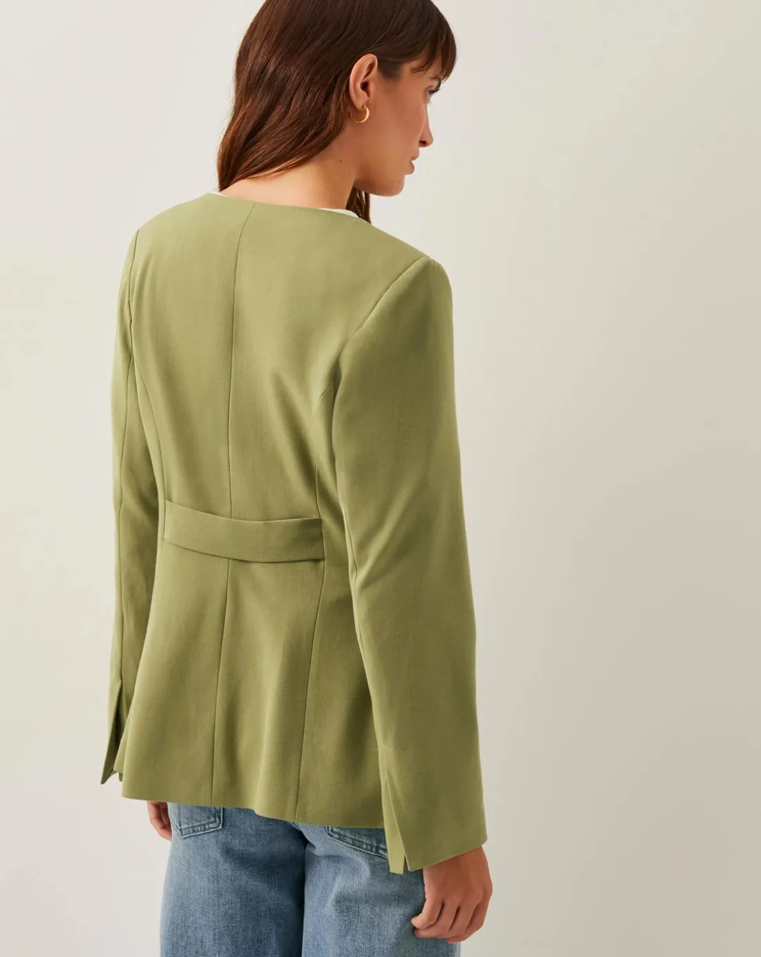 Monsoon Adeline Shoulder Pad Suit Jacket