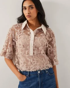 Monsoon Alanna Sheer Shirt