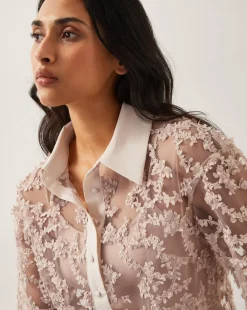 Monsoon Alanna Sheer Shirt