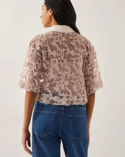 Monsoon Alanna Sheer Shirt