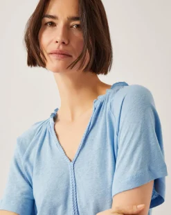 Monsoon Andy Linen Blend T-Shirt