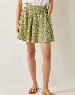 Monsoon Ania Abstract Batik Print Shorts