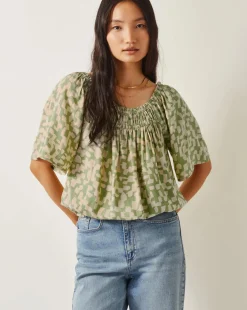 Monsoon Ania Batik Print Top