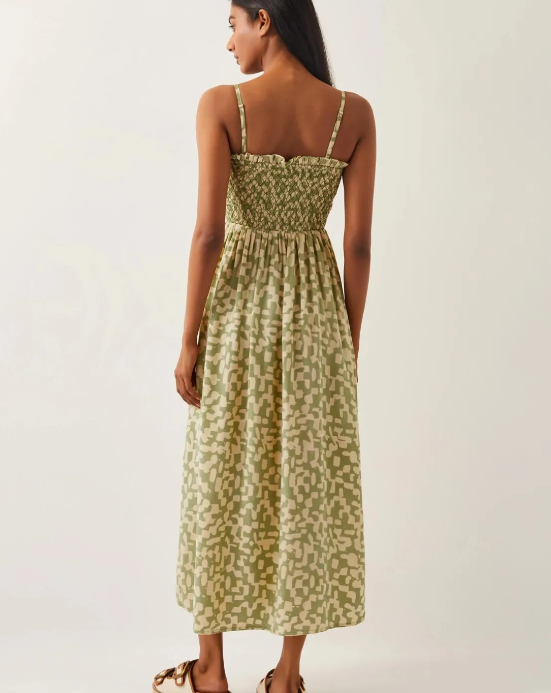 Monsoon Ania Geometric Bandeau Dress