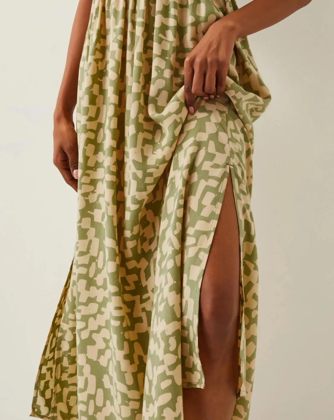 Monsoon Ania Geometric Bandeau Dress