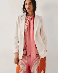 Monsoon Ashley Double-Breasted Blazer