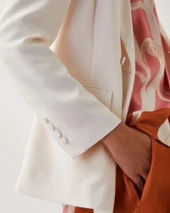 Monsoon Ashley Double-Breasted Blazer