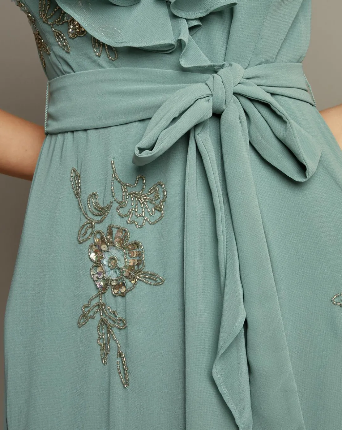 Monsoon Ausha Maxi Wrap Dress