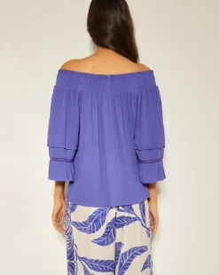 Monsoon Ava Off-The-Shoulder Smock Top