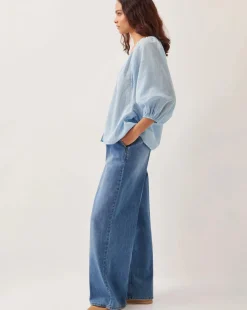 Monsoon Avery Stripe Blouse