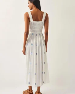 Monsoon Briar Shirred Maxi Dress
