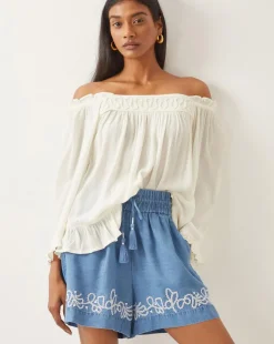 Monsoon Bryony Off-The-Shoulder Top