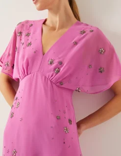 Monsoon Candice Embellished Midi Dress