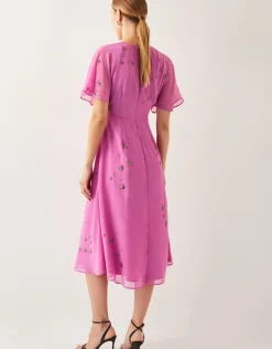 Monsoon Candice Embellished Midi Dress