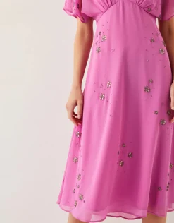 Monsoon Candice Embellished Midi Dress