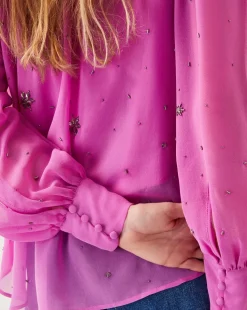 Monsoon Candice Pussybow Blouse